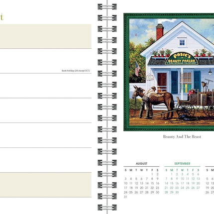 CarouselCalendars Charles Wysocki Agenda 2025