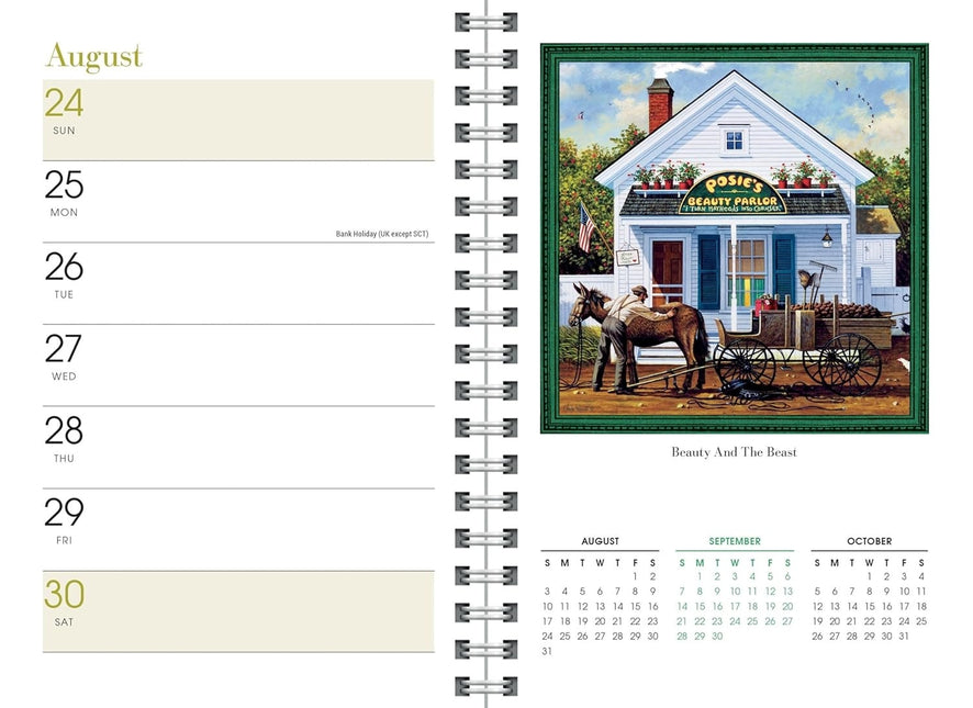 CarouselCalendars Charles Wysocki Agenda 2025