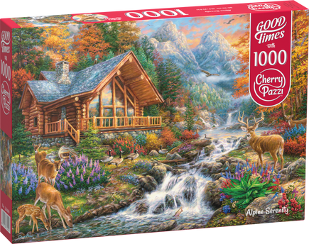 CherryPazzi Alpine Serenity Puzzel 1000 Stukjes