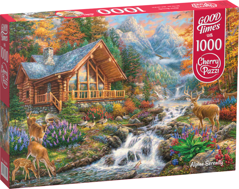 CherryPazzi Alpine Serenity Puzzel 1000 Stukjes