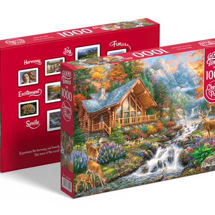 CherryPazzi Alpine Serenity Puzzel 1000 Stukjes