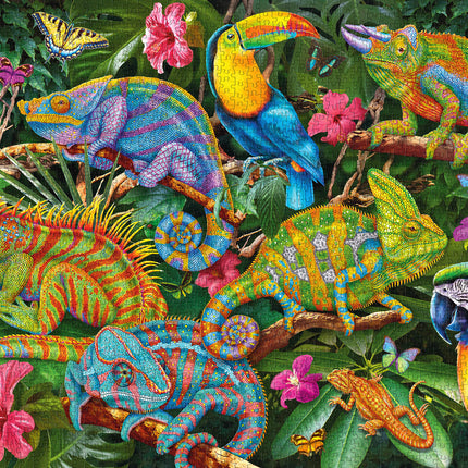 CherryPazzi Amazing Chameleons Puzzel 2000 Stukjes