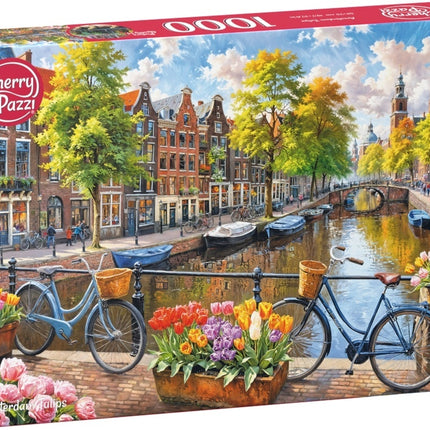 CherryPazzi Amsterdam Tulips Puzzel 1000 Stukjes