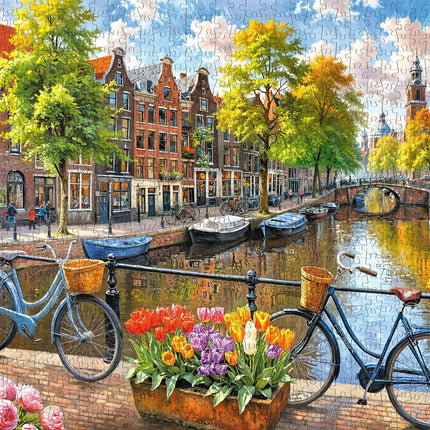 CherryPazzi Amsterdam Tulips Puzzel 1000 Stukjes