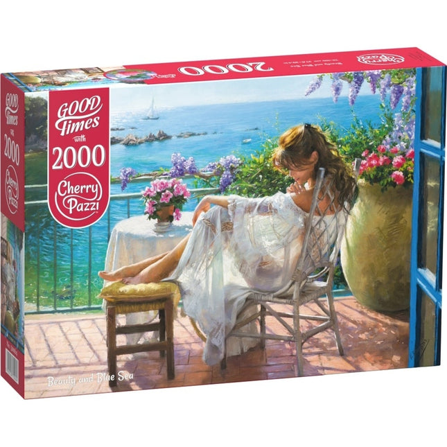 CherryPazzi Beauty and Blue Sea Puzzel 2000 Stukjes