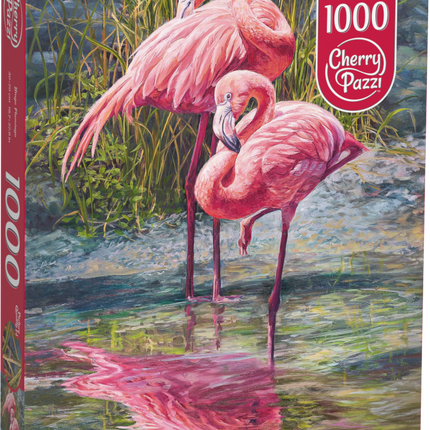 CherryPazzi Bingo Flamingo Puzzel 1000 Stukjes