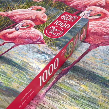 CherryPazzi Bingo Flamingo Puzzel 1000 Stukjes