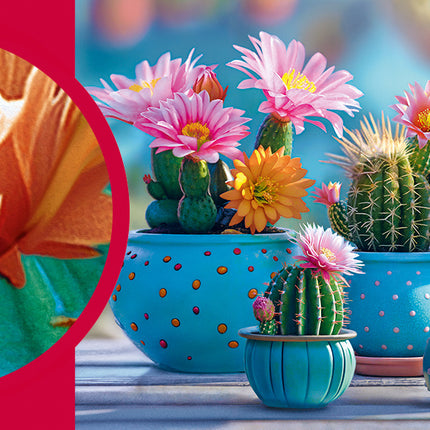 CherryPazzi Bloomy Cactus Fireworks Puzzel 1000 Stukjes