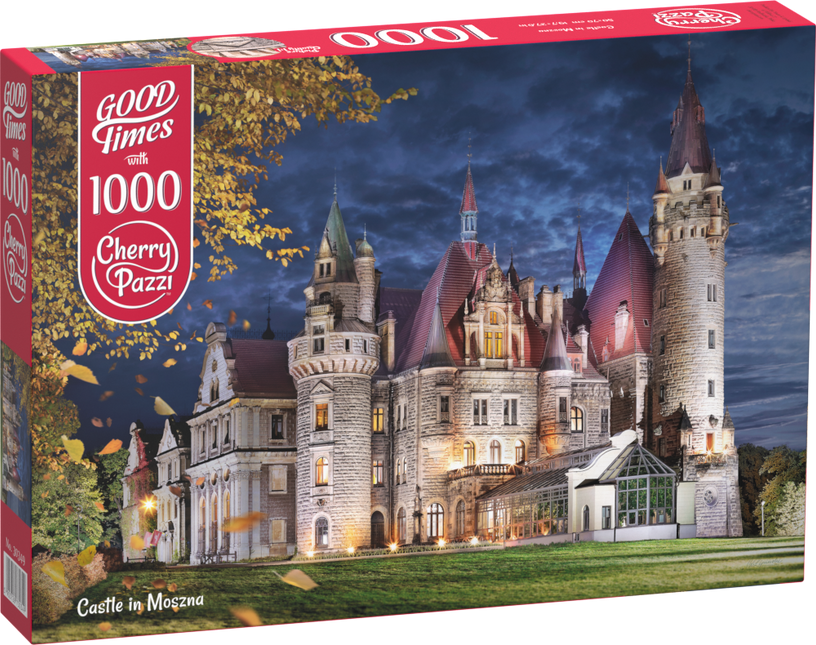 CherryPazzi Castle in Moszna Puzzel 1000 Stukjes