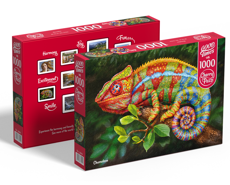 CherryPazzi Chameleon Puzzel 1000 Stukjes