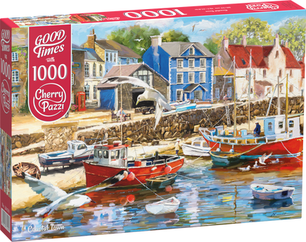 CherryPazzi Coastal Town Puzzel 1000 Stukjes