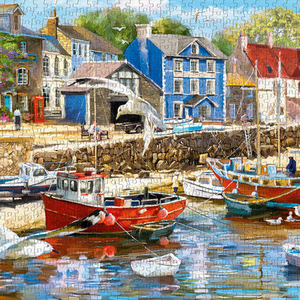 CherryPazzi Coastal Town Puzzel 1000 Stukjes