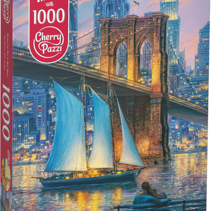 CherryPazzi Dream for Two in New York Puzzel 1000 Stukjes