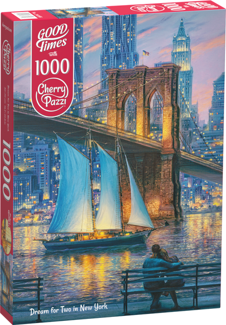 CherryPazzi Dream for Two in New York Puzzel 1000 Stukjes