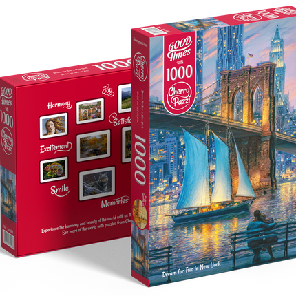 CherryPazzi Dream for Two in New York Puzzel 1000 Stukjes