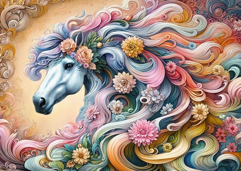 CherryPazzi Dream Horse Puzzel 1000 Stukjes