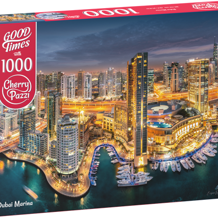 CherryPazzi Dubai Marina Puzzel 1000 Stukjes