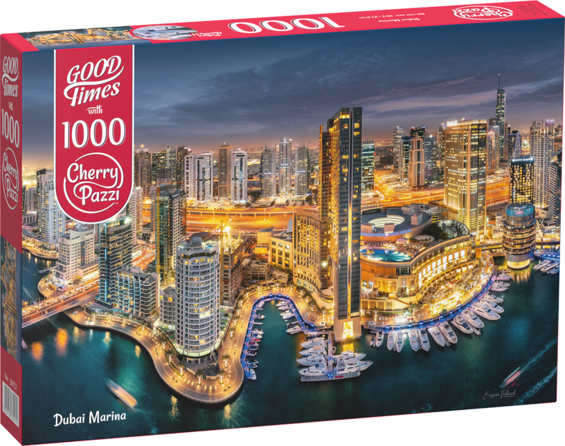 CherryPazzi Dubai Marina Puzzel 1000 Stukjes