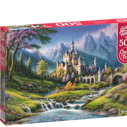 CherryPazzi Fairy Castle Puzzel 500 Stukjes