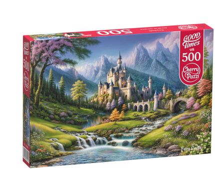 CherryPazzi Fairy Castle Puzzel 500 Stukjes