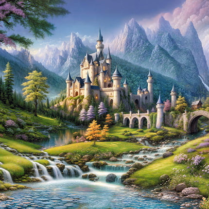 CherryPazzi Fairy Castle Puzzel 500 Stukjes