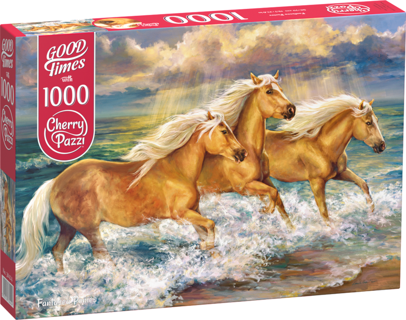 CherryPazzi Fantasea Ponies Puzzel 1000 Stukjes