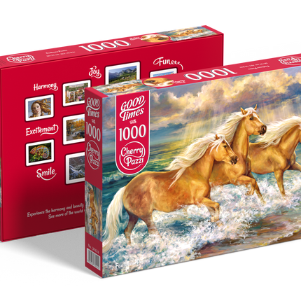 CherryPazzi Fantasea Ponies Puzzel 1000 Stukjes