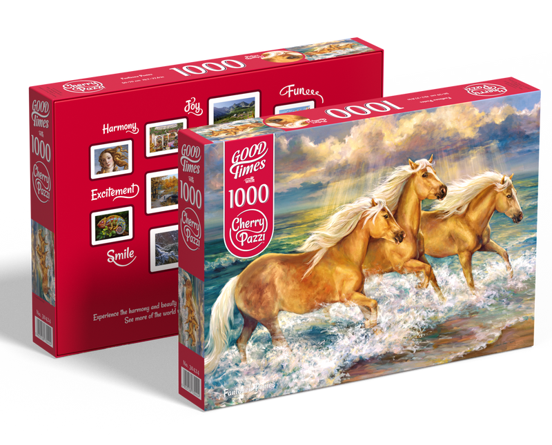 CherryPazzi Fantasea Ponies Puzzel 1000 Stukjes