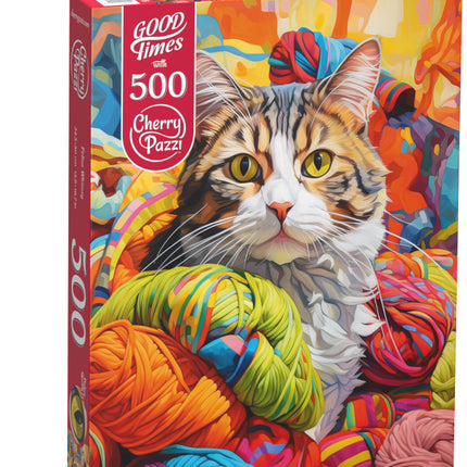 CherryPazzi Feline Whimsy Puzzel 500 Stukjes