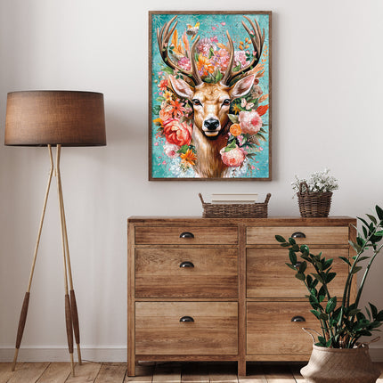 CherryPazzi Flower Deer Puzzel 1000 Stukjes