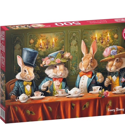 CherryPazzi Funny Bunny Party Puzzel 500 Stukjes