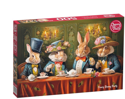 CherryPazzi Funny Bunny Party Puzzel 500 Stukjes