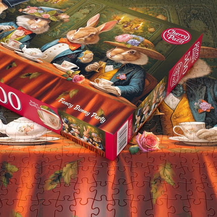 CherryPazzi Funny Bunny Party Puzzel 500 Stukjes