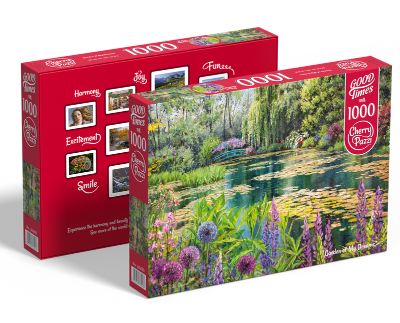 CherryPazzi Garden of My Dreams Puzzel 1000 Stukjes