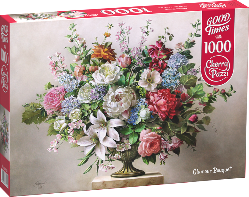 CherryPazzi Glamour Bouquet Puzzel 1000 Stukjes