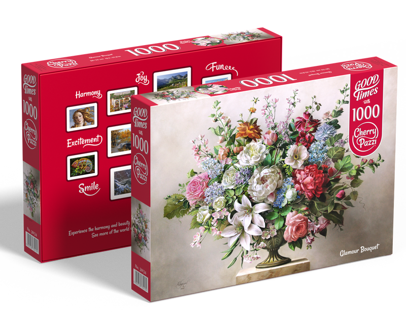 CherryPazzi Glamour Bouquet Puzzel 1000 Stukjes