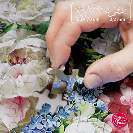 CherryPazzi Glamour Bouquet Puzzel 1000 Stukjes