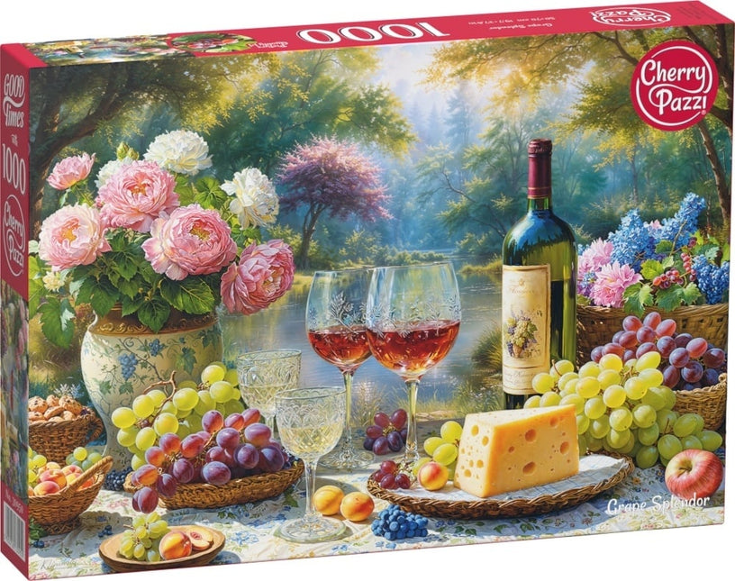 CherryPazzi Grape Splendor Puzzel 1000 Stukjes