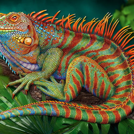 CherryPazzi Incredible Iguana Puzzel 500 Stukjes