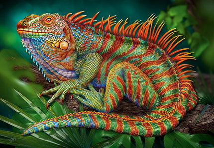 CherryPazzi Incredible Iguana Puzzel 500 Stukjes