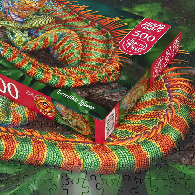 CherryPazzi Incredible Iguana Puzzel 500 Stukjes