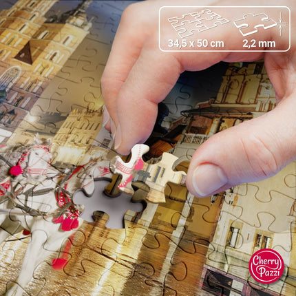 CherryPazzi Magic Krakow Puzzel 500 Stukjes