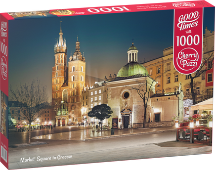 CherryPazzi Market Square in Cracow Puzzel 1000 Stukjes