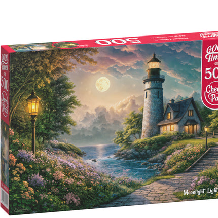 CherryPazzi Moonlight Lighthouse Puzzel 500 Stukjes