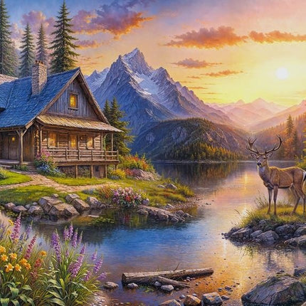 CherryPazzi Mountain Dreams Puzzel 1000 Stukjes