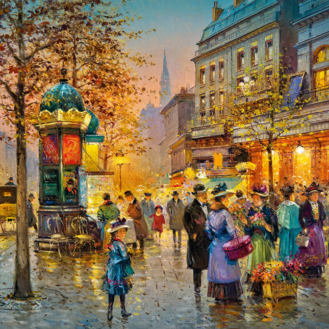 CherryPazzi Paris Boulevard Puzzel 1000 Stukjes