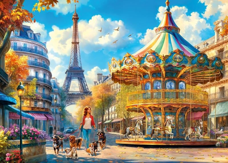 CherryPazzi Paris Day Out Puzzel 500 Stukjes