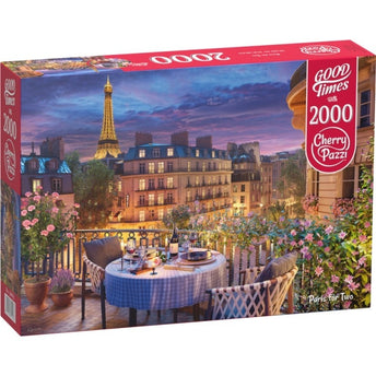 CherryPazzi Paris for Two Puzzel 2000 Stukjes