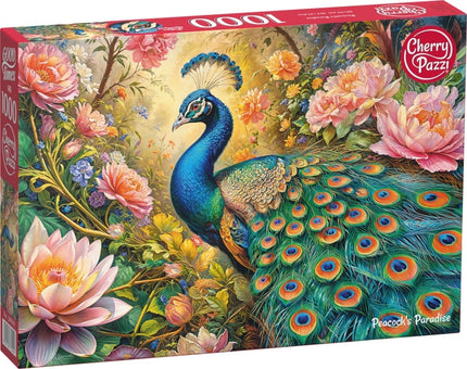 CherryPazzi Peacock’s Paradise Puzzel 1000 Stukjes