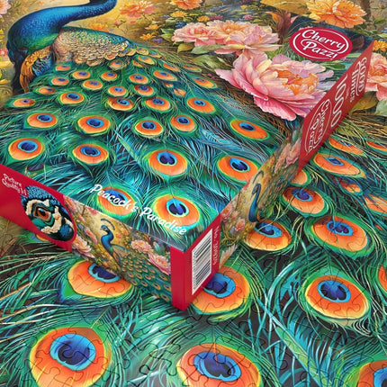 CherryPazzi Peacock’s Paradise Puzzel 1000 Stukjes